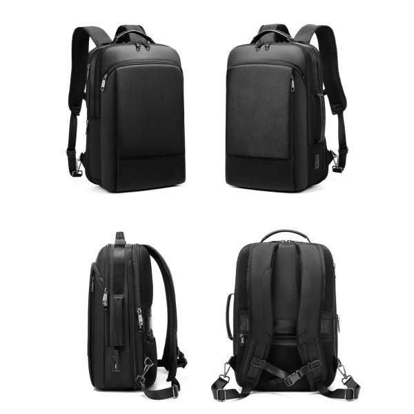 High quality wholesale expandable men customized business travel waterproof backpack laptop backpacks