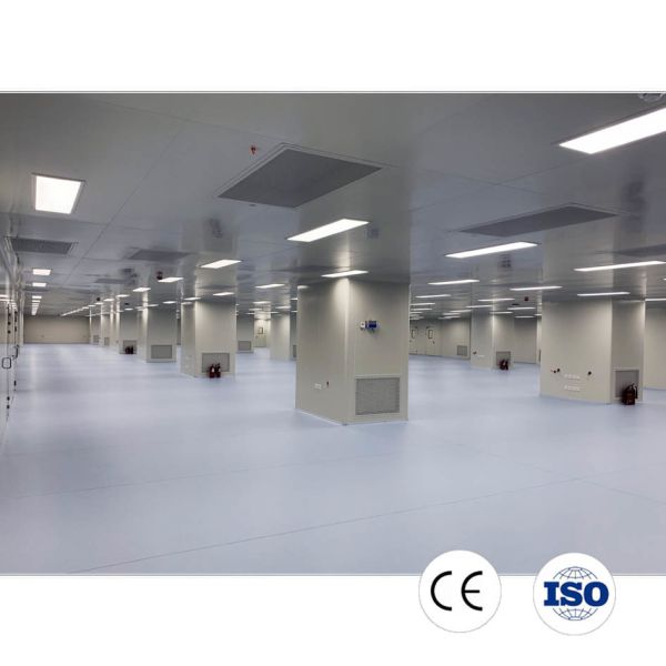 Chemical-Resistant Hardwall Modular Cleanroom Enclosure with Specialized Surface Finish for Industrial Labs