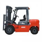 VMAX 4 Tons Four Wheel Drive Forklift 1220mm Fork Length CE Certification
