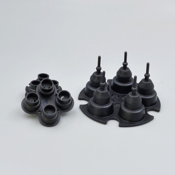 Custom NBR silicone rubber air pump seal diaphragm EPDM rubber material mold pulsation solenoid valve gasket cut rubber