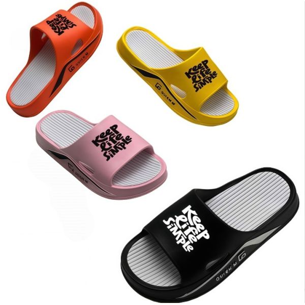 EVA Thick Sole Printed Casual Slides