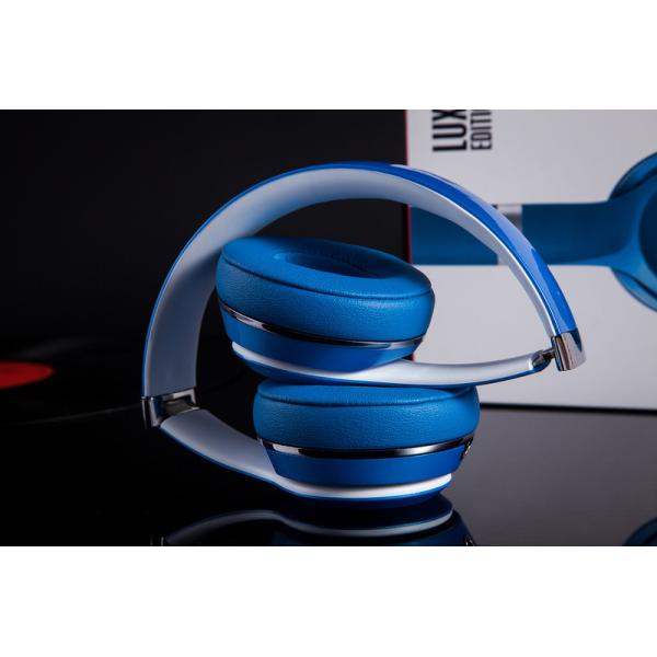 2016 Newest Beats Solo2 Over-The-Ear Luxe Edition Blue Headphones with seal box made in china grgheadsets-com.ecer.com