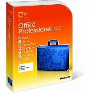 China 2 GB RAM Microsoft Office 2010 Pro Plus Retail Box DVD Activation Easy Operation on sale