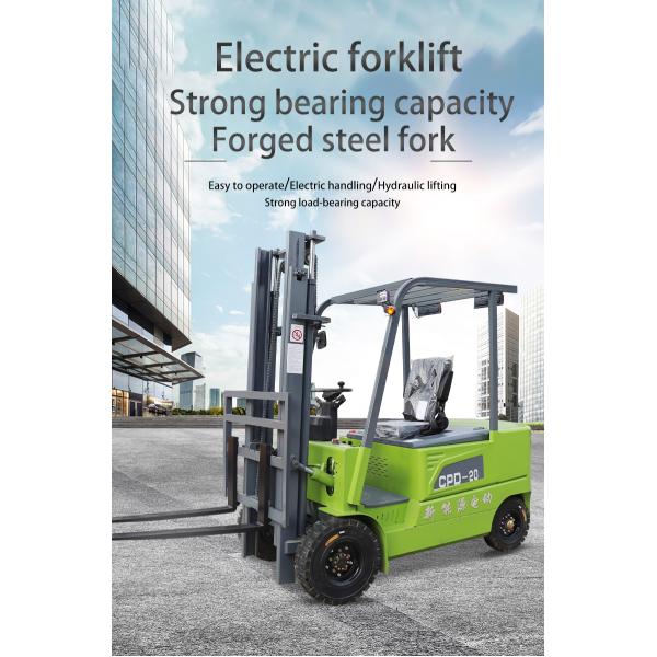 strong 2 Ton battery electric forklift machinery