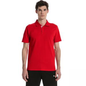 Buy cheap Short Sleeve Cotton Knit Company Logo Polo Shirts At Right Chest And Left Chest product