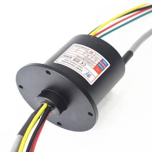 China Customized Solid Inner Bore Industrial Slip Ring For Display Table Medical Machine on sale