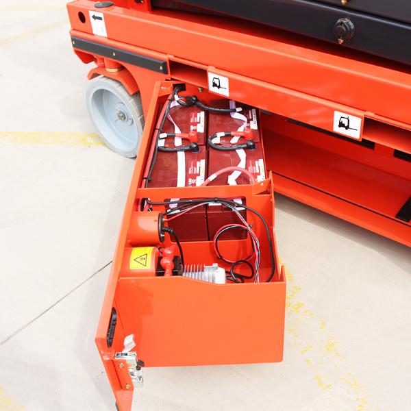 2860 Kg Full Self Lifting Scissor Work Platform For 4m 5m 6m 8m 10m 12m 14m 16meters