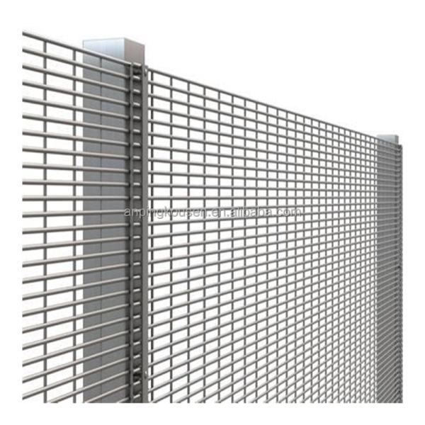 Grey Welded Mesh Barrier Bastion Heavy Duty Defensive Barriers for Processing Service