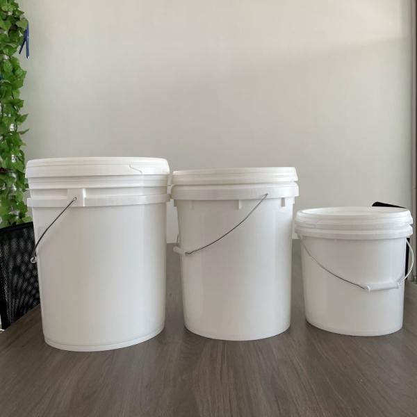 China Plastic Bucket Factory Supply Mini Clear Plastic Container Pail