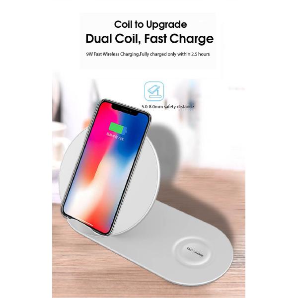 Multi function two in one wireless charging system