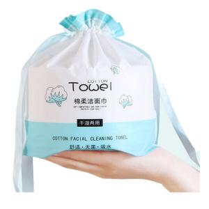 China 100% Cotton Tissue Paper Beauty Using Soft thin 100% Cotton Paper  towels face cloth 100% cotton on sale