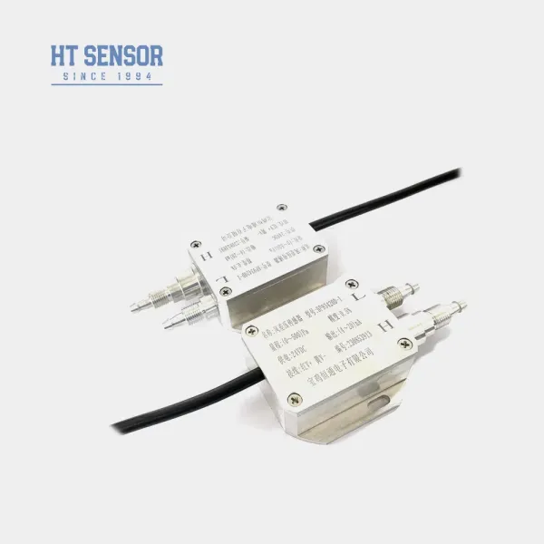 HT Sensor Air Differential Pressure Sensor 4-20mA Pressure Transducer Differential Transmitter