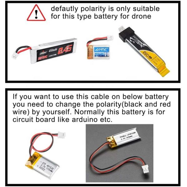 OEM 2 Pin Male Female Mini JST PH 2.0 SH XH Connector Wire Cable
