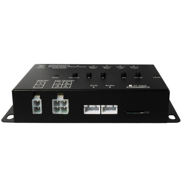 4 Channel Car DVR Recorder , 4 Channel Vehicle DVR 170 Degree View Angle