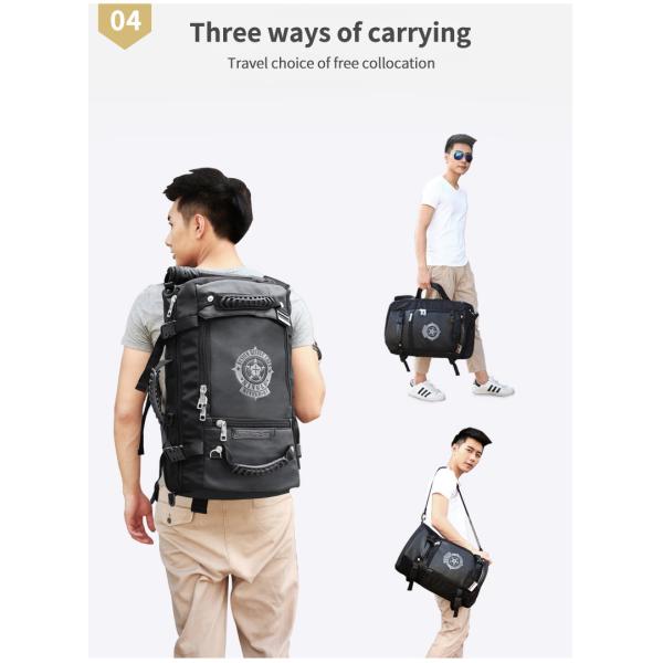 Outdoor Hiking 36-57 Litre Super Large Backpack Waterproofing