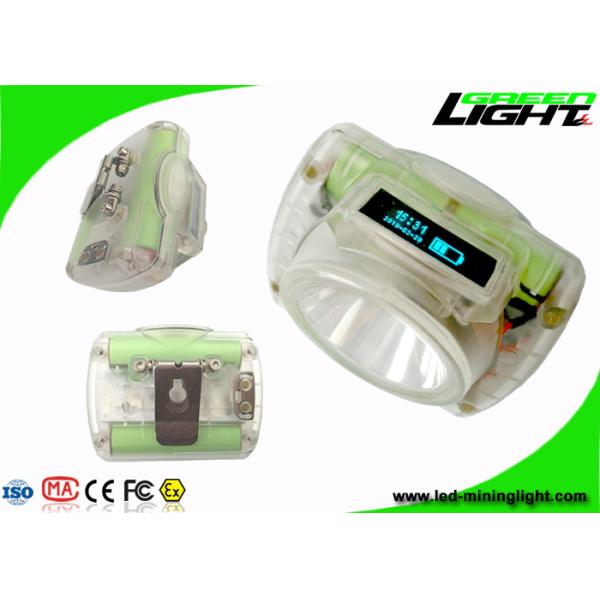 Lightweight Coal LED Mining Light Small Size 13000lux Strong Brightness PC Material
