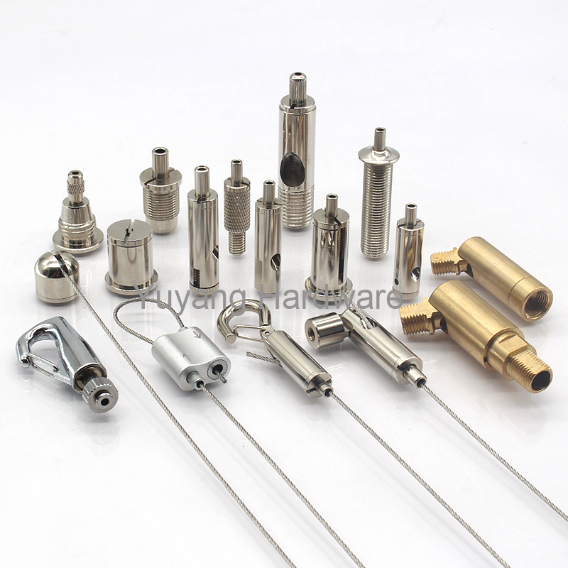 Factory Price Art Hanging Kit Ceiling Hook Kit Ceiling Suspension Brass Ceiling Lamp Attachment for Lights