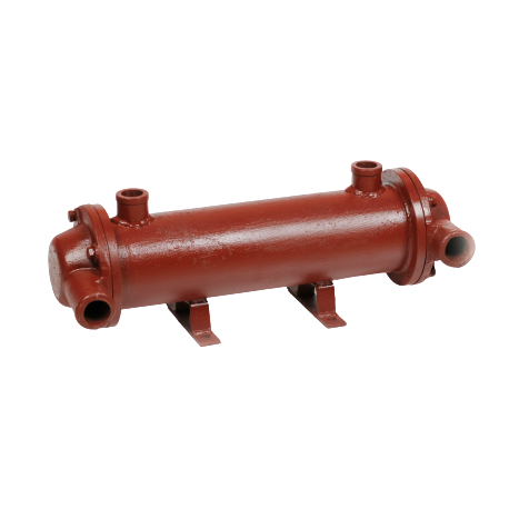 0.65 Square HC400 HCD500 Marine Oil Cooler For Tube Shrinking / Expanding