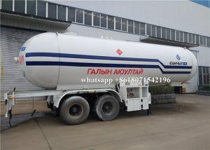 China 40m3 Propane Butane LPG Gas Tanker Truck 12mm Tank Thickness Highly Durable on sale