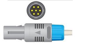 General 7 Pin Reusable Pediatric Spo2 Sensors Silicone Soft Tip