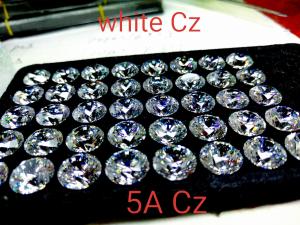 Buy cheap synthetic 5A cubic zirconia , white star cut CZ gems ,wholesales synthetic zircon gems product