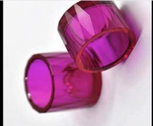 China 99.999％ Purity White Sapphire Ruby , Sapphire Crucible Cuvette Green Blue Yellow on sale