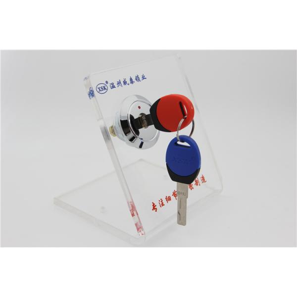 Red And Blue Color Cabinet Door Locks High Safety Cylinder Brass Keys