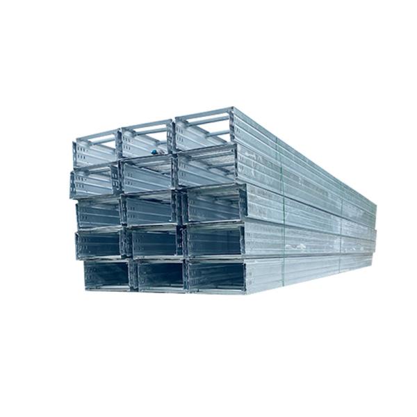 Robust Aluminum Ladder Tray Organized Secure Cable Organization Alloy