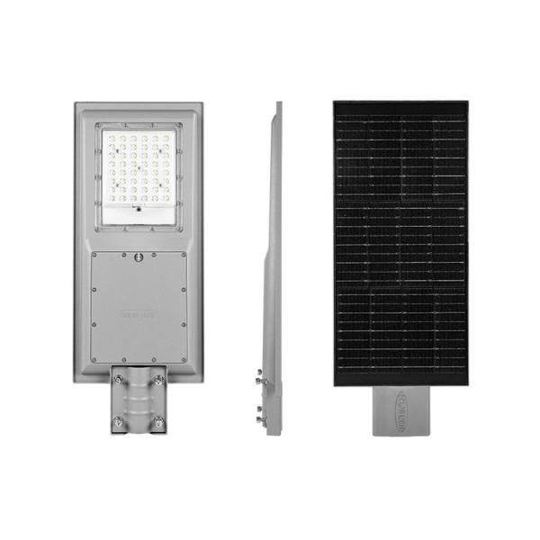 100W Solar Powered LED Street Lights ABS Housing SMD 2835 LED Chip 7000lm All In One