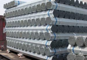 Polished Galvanized Round Pipe Zinc Plated For Uniform Adhesion Long Service Life