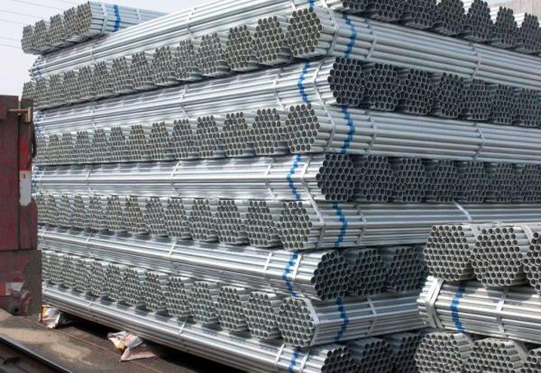 Quality Polished Galvanized Round Pipe Zinc Plated For Uniform Adhesion Long Service Life for sale
