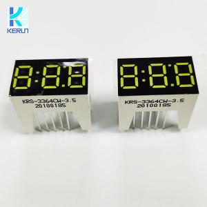 Buy cheap White Color Common Anode Seven Segment Display 3 Digit 0.36 Inch product