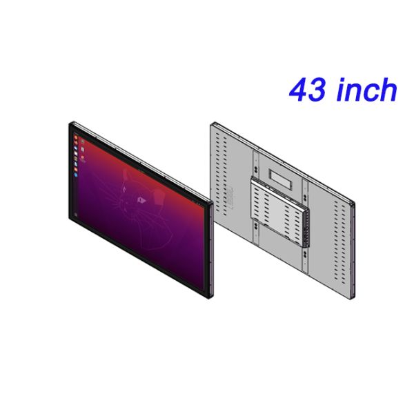 49 inch Embedded Dustproof Industrial Control Industrial LCD Screen industrial Quality All-in-one Machine