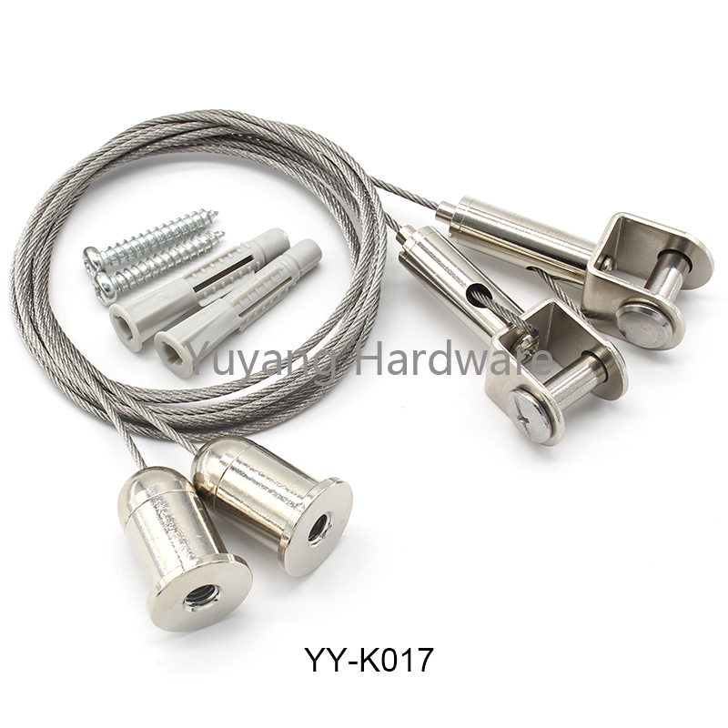 Factory Price Art Hanging Kit Ceiling Hook Kit Ceiling Suspension Brass Ceiling Lamp Attachment for Lights