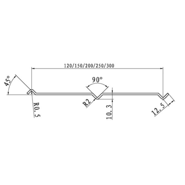 High Speed 0.8-1.5mm Galvanized Steel Roll Forming Equipment For Smoke Fire Damper Blade
