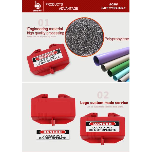 Waterproof Electrical Lockout Devices Easy To Install Customized Logo