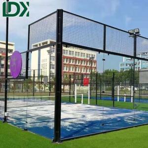 Buy cheap Outdoor Tournament Grade 360° Panoramic Professional Padel Court Perfect Choice For Sports Equipment product
