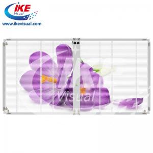 Indoor Transparent LED Video Wall P10 IP40 Full Color Big LED Window Display