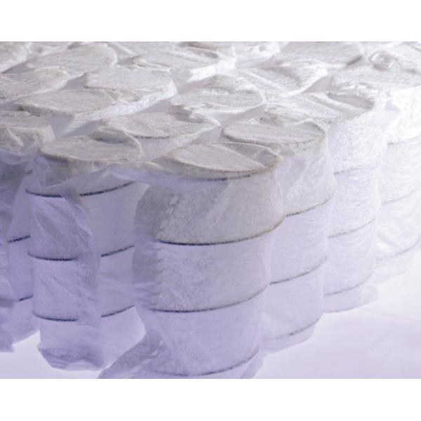 Anti - Dust Mite Knitted Fabric Firm Tight Top Mattress With Pocket Spring