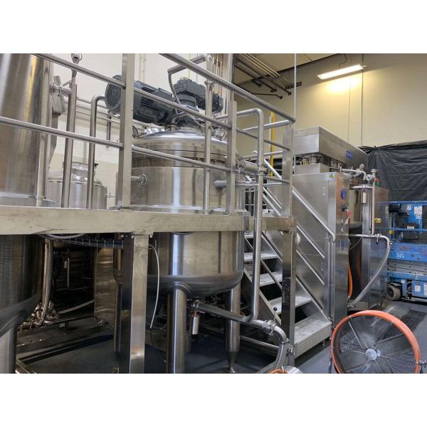 1000L Homogenizer Emulsifier Mixer For Making Cosmetics