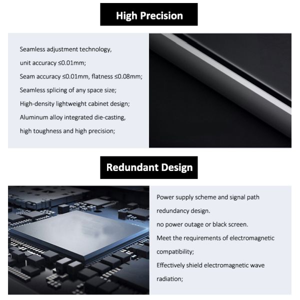 Full Color HD Video Wall Indoor LED Display Screen for Meeting Room