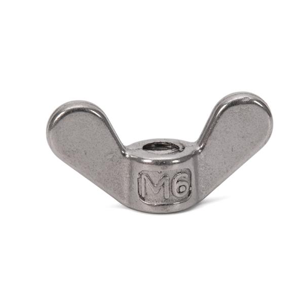 Metric Measurement System Stainless Steel SS304 316 Wing Horn Nuts M15-M45 for CNC Machining Mining Fasteners Customized Size
