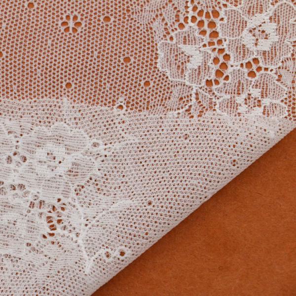 Garment Accessories Diy Stretch French Lace Fabric Ivory Color
