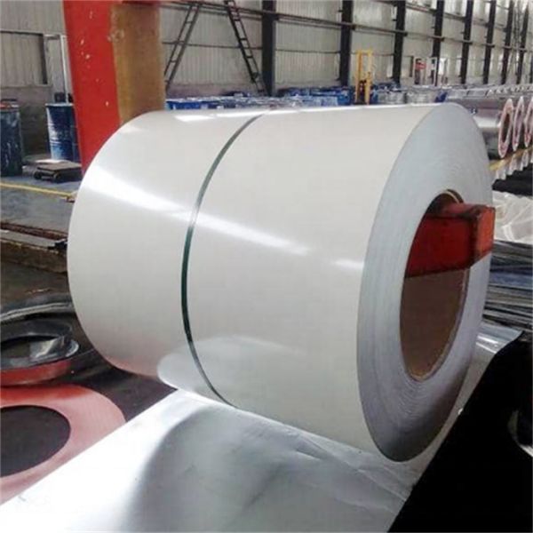 White Prepainted Galvanized Steel Coil PPGI For Roofing Cladding Material