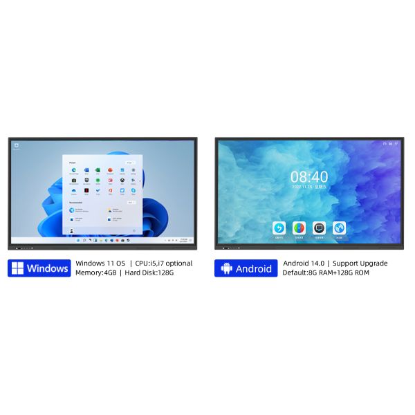85 Inch Interactive Whiteboard Digital Smart Board for Conference Presentation Education