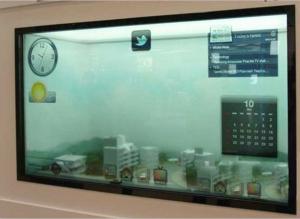 Buy cheap Flexible Size Transparent Lcd Screen Colorful With Self Close Cooling System product