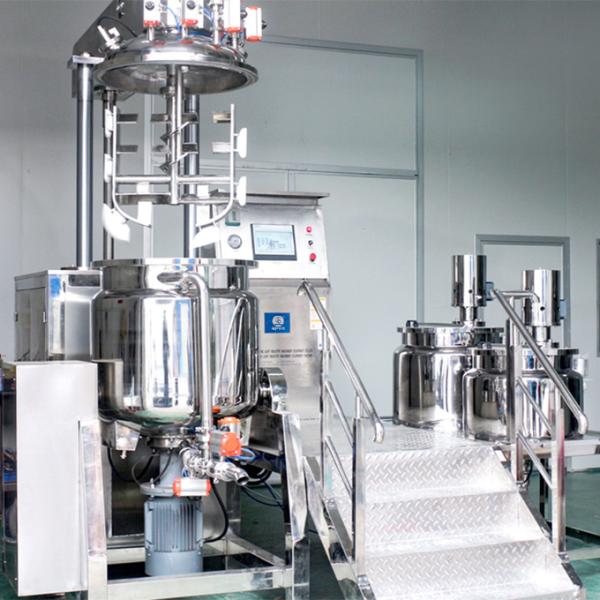 Cosmetic Cream Lotion Vacuum Homogenizer Emulsifying Mixing