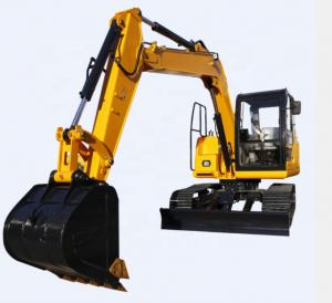 Buy cheap 7500kg Mini Crawler Excavator 7.5 Ton Micro Digger Maximum Digging Depth 3898mm product