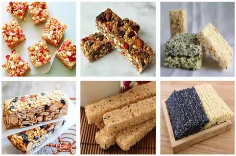 Nut Cereal Candy Bar Snack Forming Machine