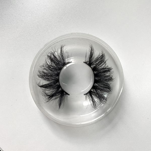 Customized Very Natural False Eyelashes 25MM Length With Packaging Box